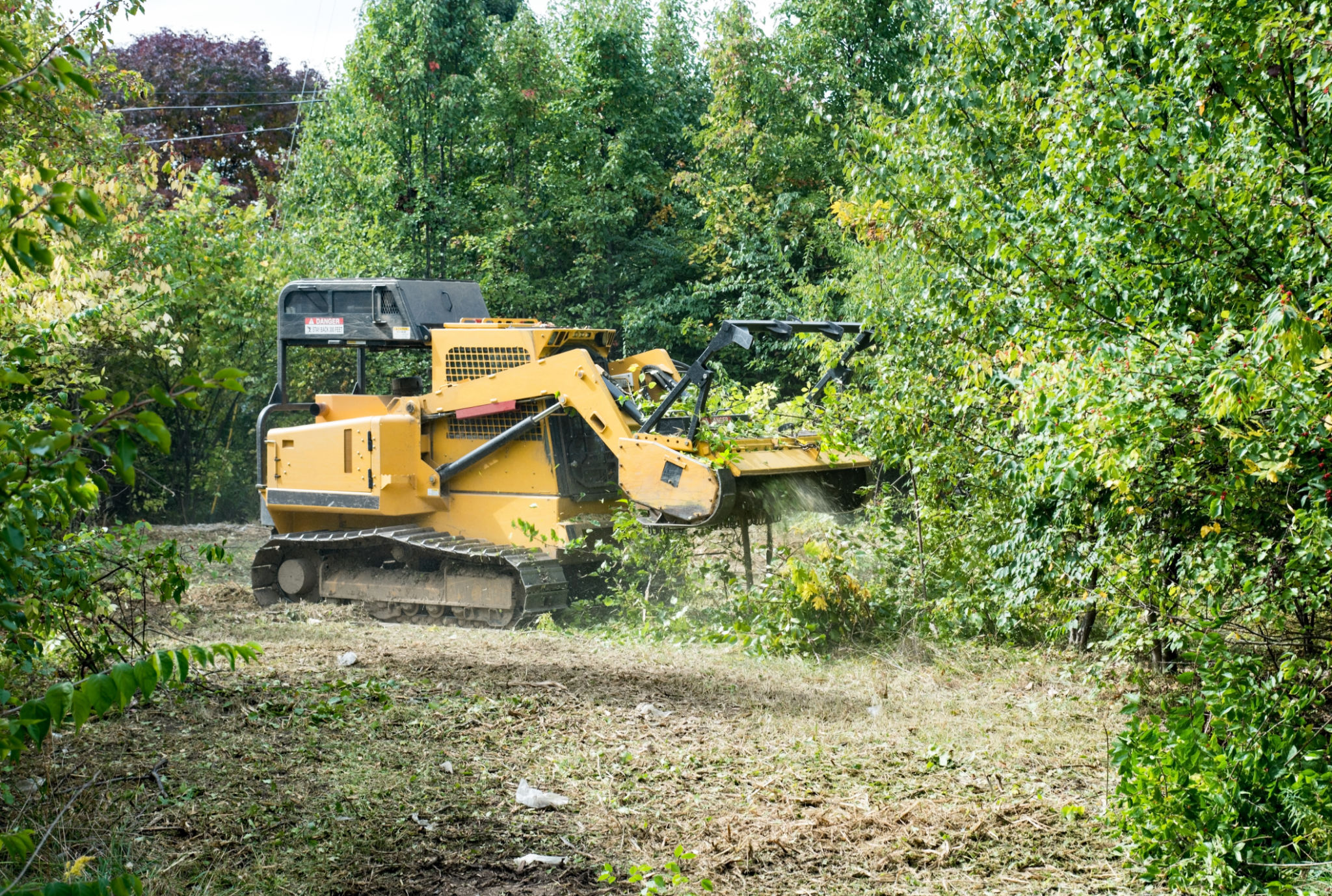 Residential land clearing